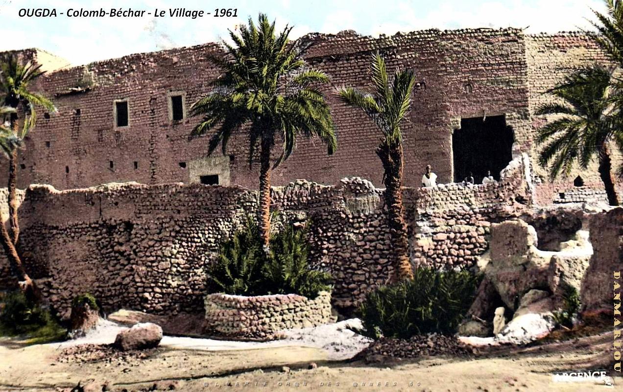 Ougda - Colomb-Bechar - Village - 1961.jpg